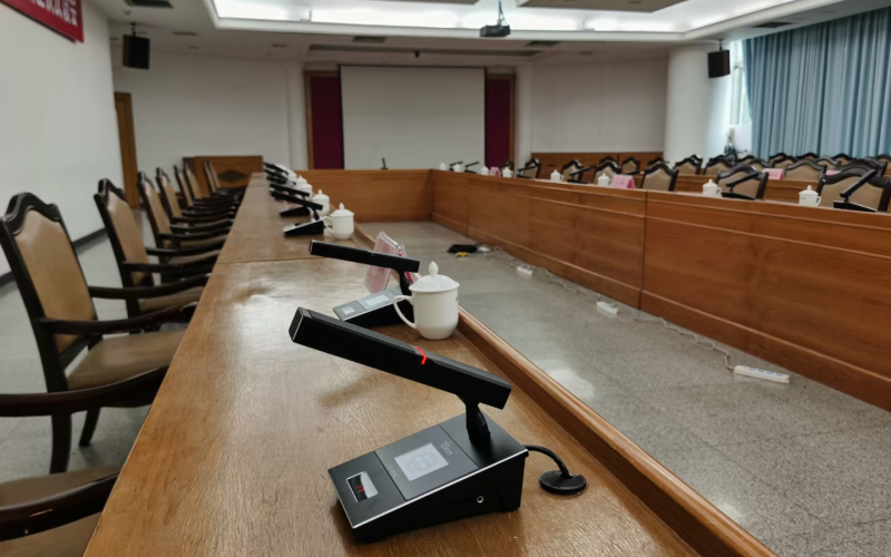 YUESAI會議系統(tǒng)成功應(yīng)用于廣東東莞石龍鎮(zhèn)人民政府會議室